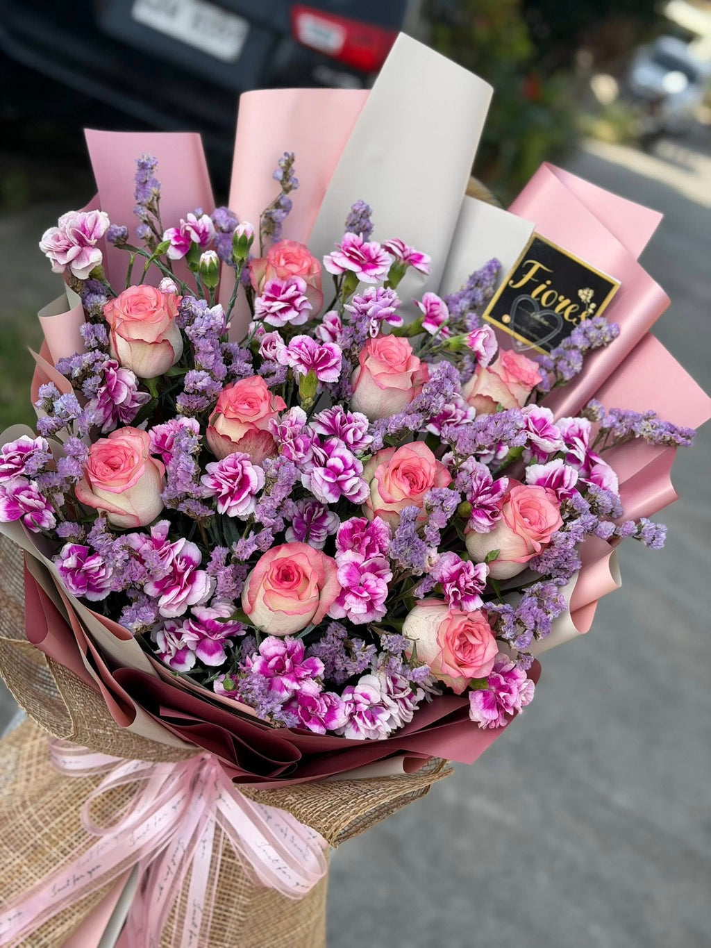 Mix Pink & Purple Boquet