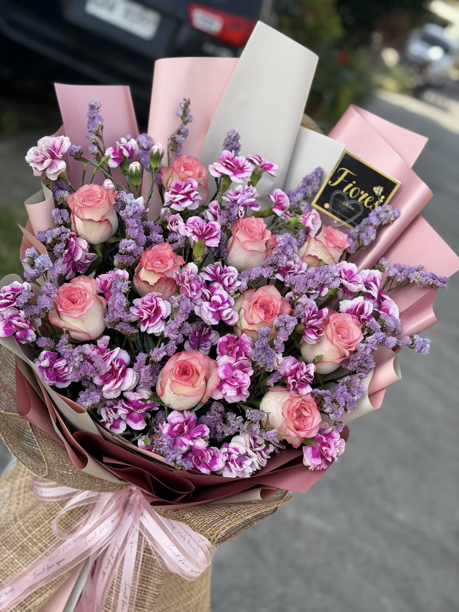 Mix Pink & Purple Boquet