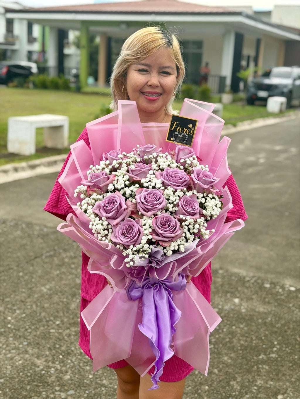 Mix Pink & Purple Boquet