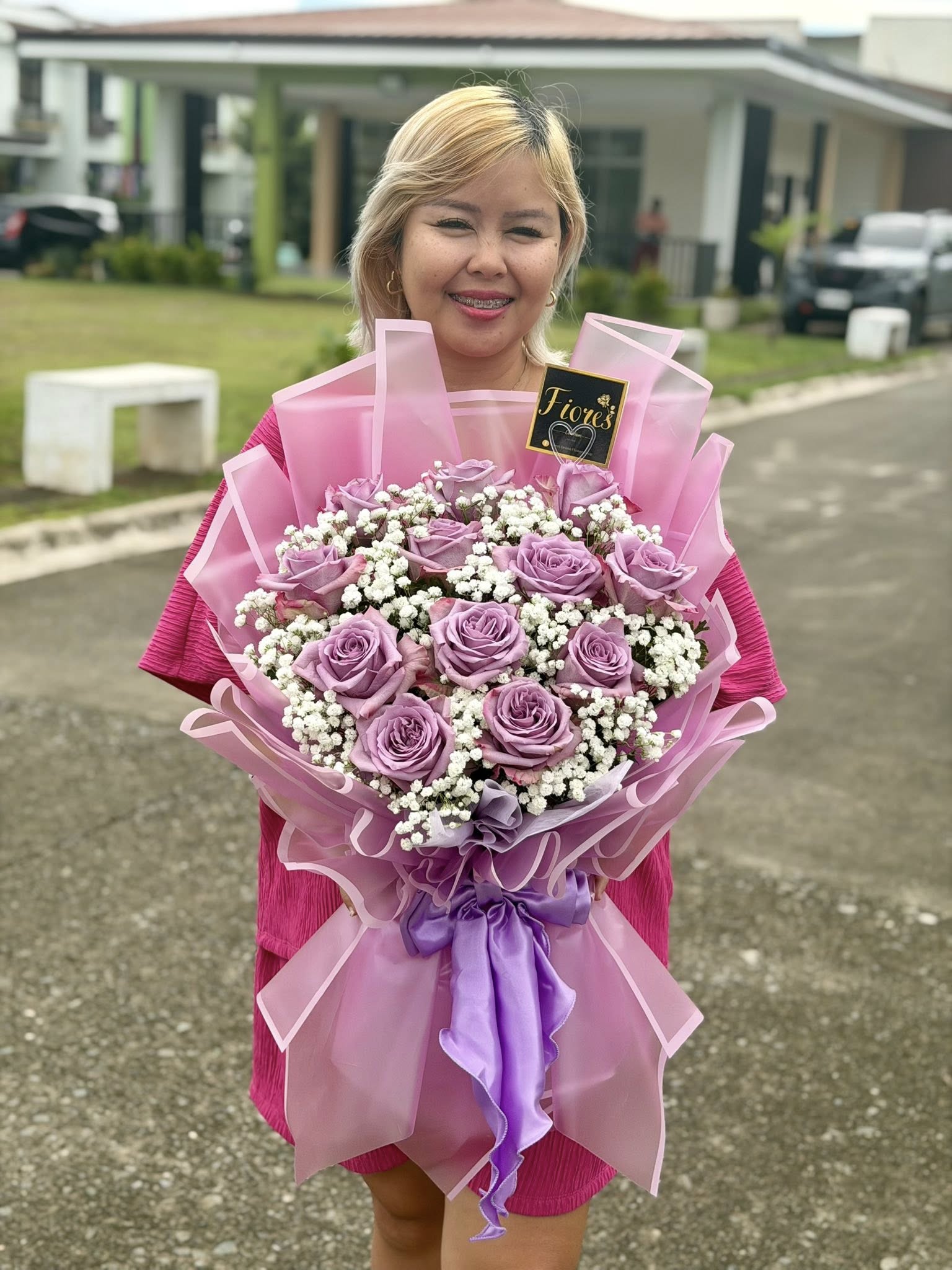 Mix Pink & Purple Boquet
