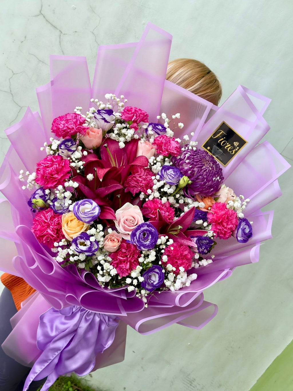 Mix Pink & Purple Boquet