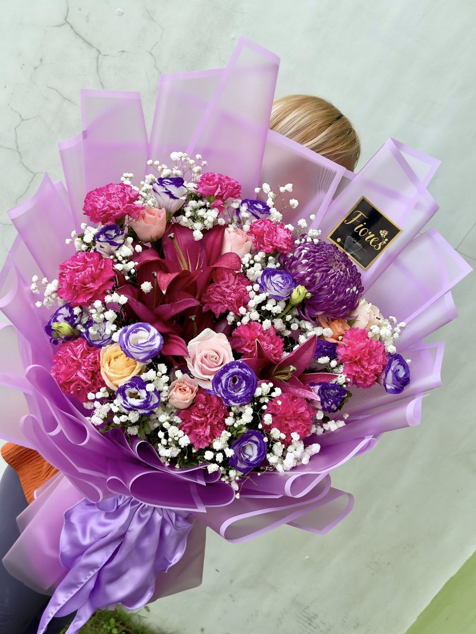 Mix Pink & Purple Boquet