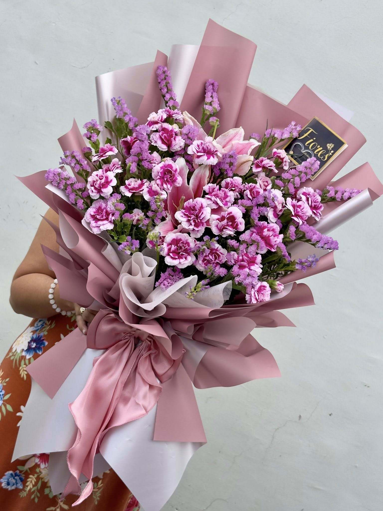 Mix Pink & Purple Boquet