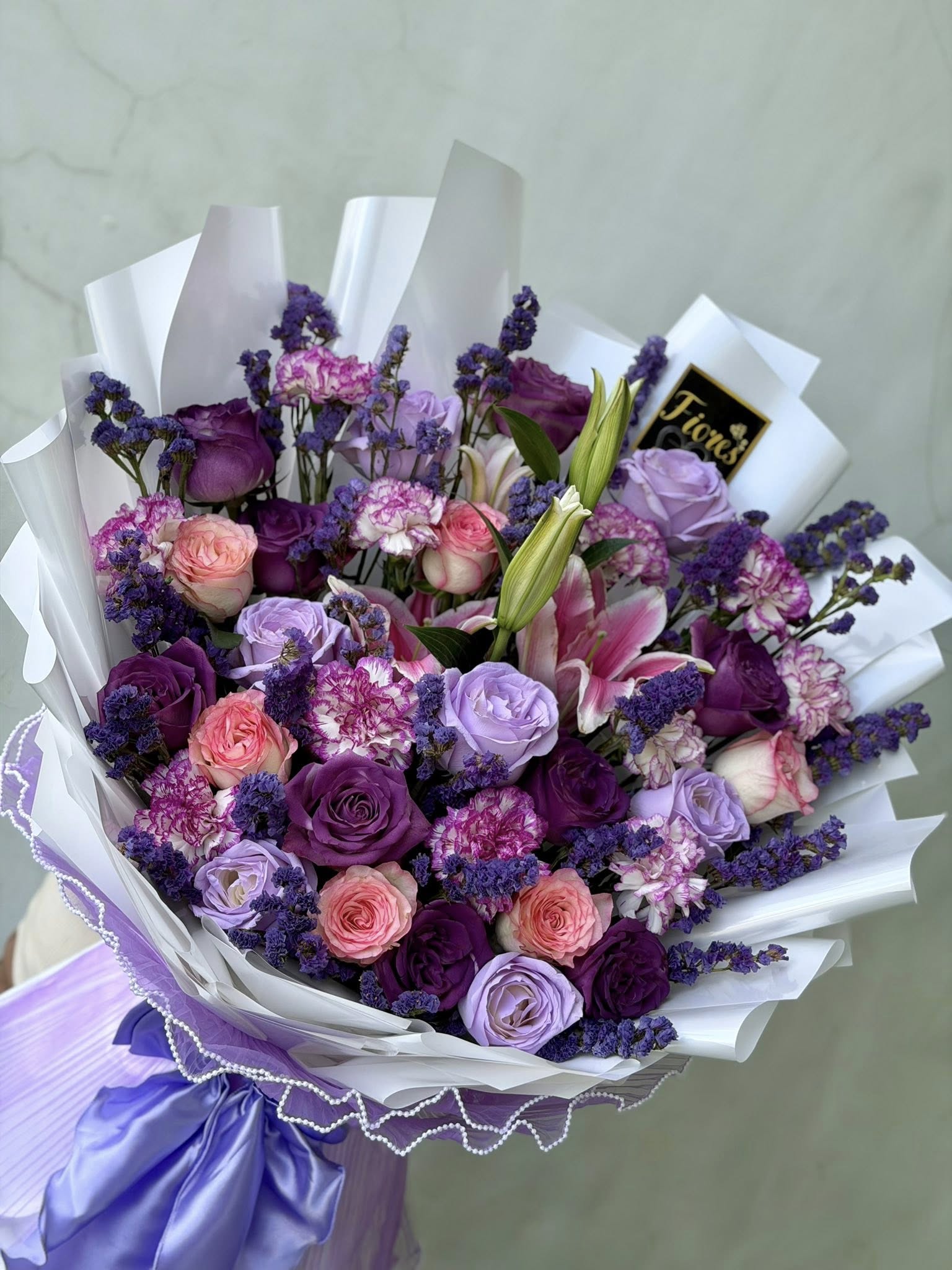 Mix Pink & Purple Boquet