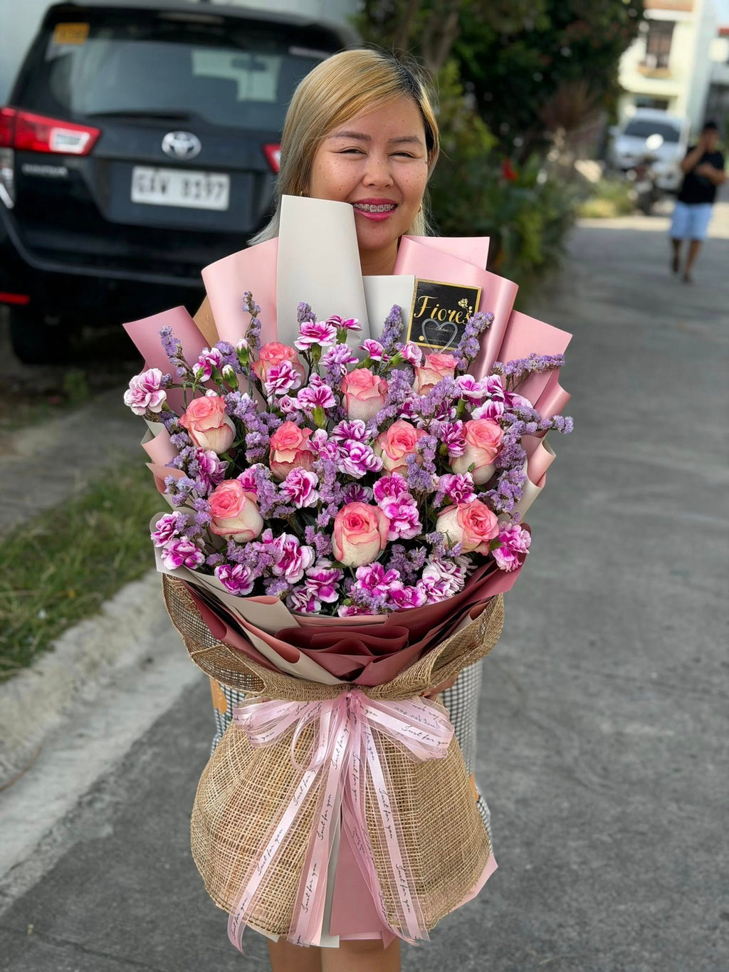Mix Pink & Purple Boquet