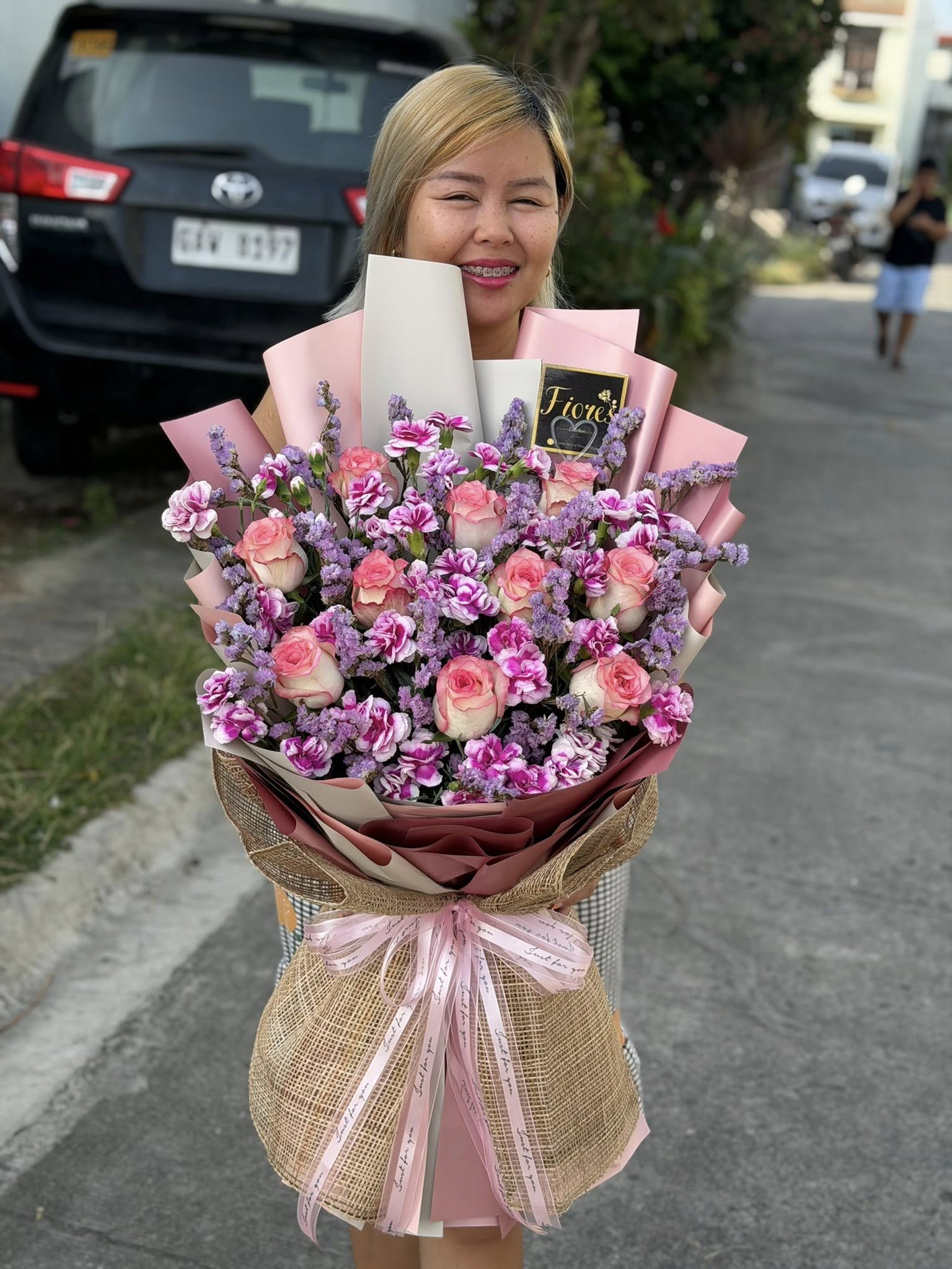 Mix Pink & Purple Boquet